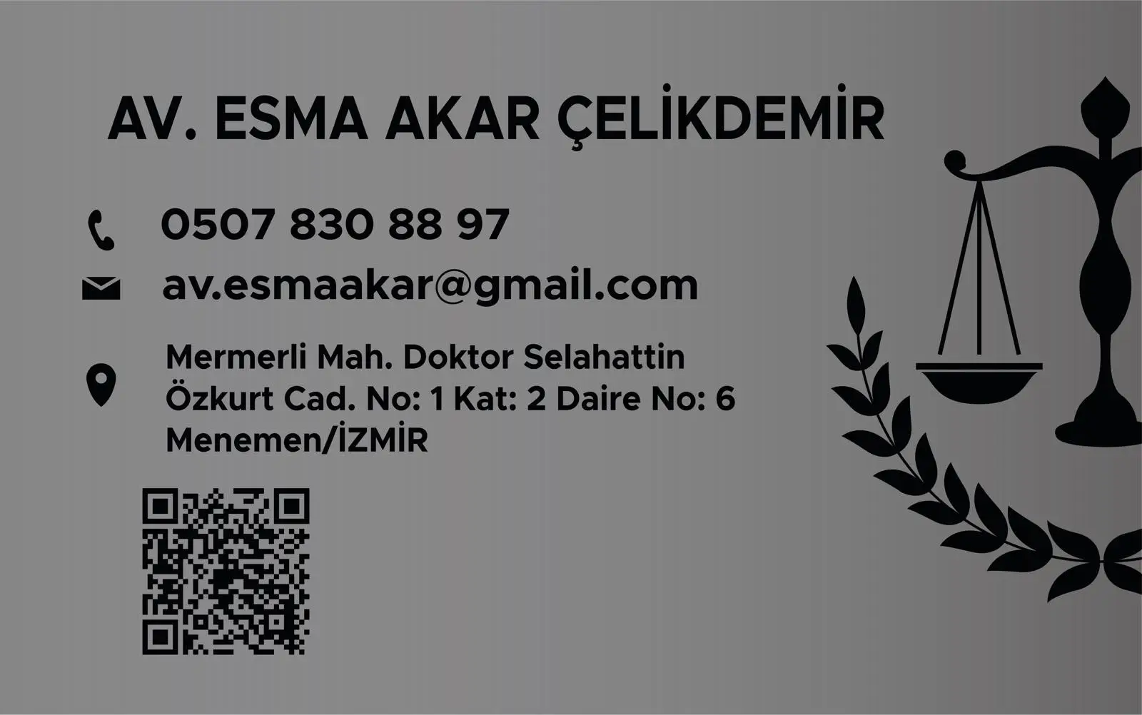 Av. Esma Akar Çelikdemir profil fotoğrafı - Menemen, İzmir