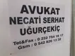 Av. Necati Serhat Uğurçekiç fotoğrafı 2 - Urla, İzmir