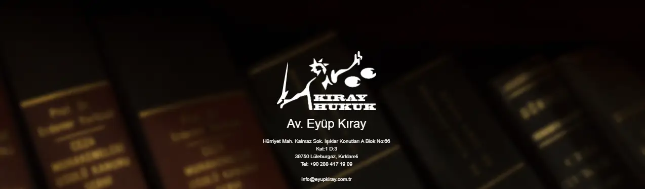 Av. Eyüp Kıray profil fotoğrafı - Lüleburgaz, Kırklareli