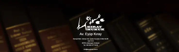 Av. Eyüp Kıray profil fotoğrafı - Lüleburgaz, Kırklareli