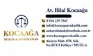 Av. Bilal Kocaağa fotoğrafı 2 - Fethiye, Muğla