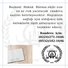 Başkent Hukuk Ve Danışmanlık Bürosu hukuk bürosu fotoğrafı 78 - Yıldırım, Bursa