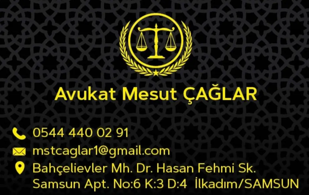 Av. Mesut Çağlar profil fotoğrafı - İlkadım, Samsun
