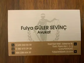 Av. Arb. Fulya Güler Sevinç profil fotoğrafı 2 - Çorlu, Tekirdağ