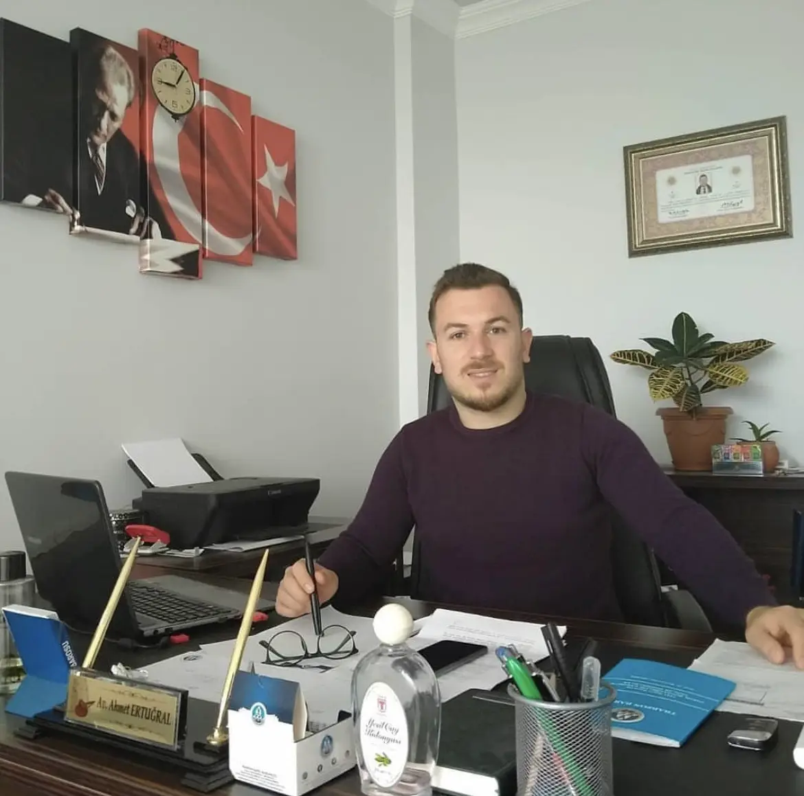 Av. Ahmet Ertuğral profil fotoğrafı - Çarşıbaşı, Trabzon