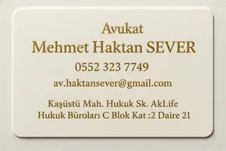 Av. Mehmet Haktan Sever profil fotoğrafı 11 - Yomra, Trabzon