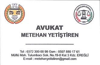 Metehan Yetiştiren Hukuk Bürosu hukuk bürosu fotoğrafı 2 - Zonguldak, Zonguldak