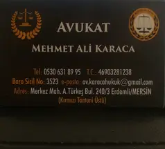 Av. Mehmet Ali Karaca profil fotoğrafı 3 - Erdemli, Mersin