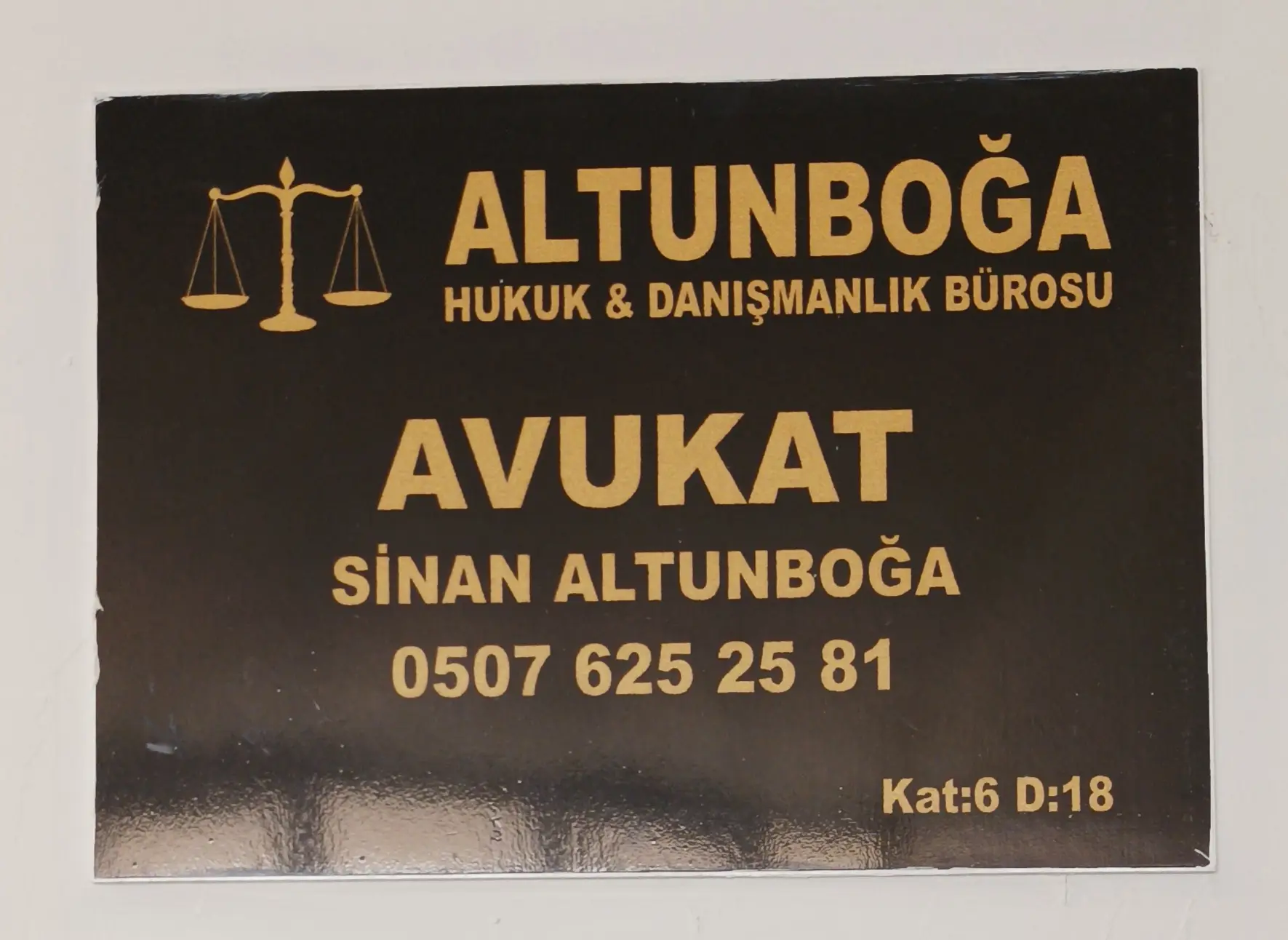 Altunboğa Hukuk Ve Danişmanlık Bürosu hukuk bürosu fotoğrafı - İstanbul