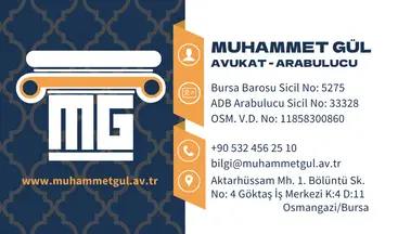 Muhammet Gül hukuk bürosu fotoğrafı 13 - Osmangazi, Bursa