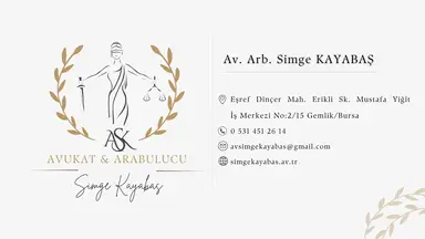 Av. Arb. Simge Kayabaş profil fotoğrafı 11 - Bursa