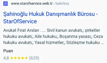 Şahinoğlu Hukuk Danışmanlık Bürosu hukuk bürosu fotoğrafı 62 - Bakırköy, İstanbul