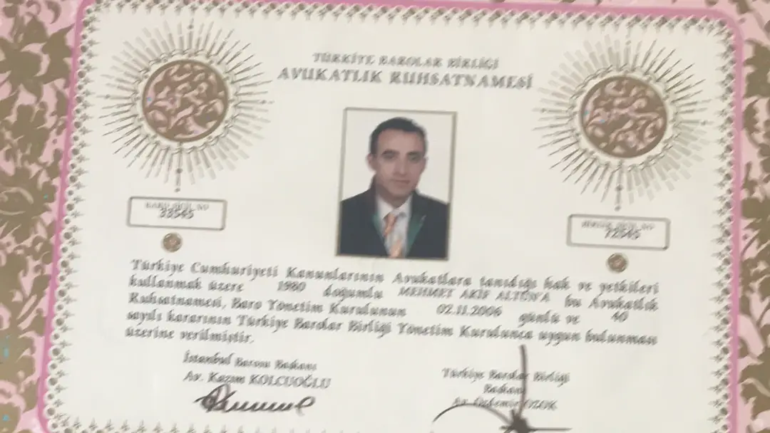 Av. Mehmet Akif Altun profil fotoğrafı - Bakırköy, İstanbul
