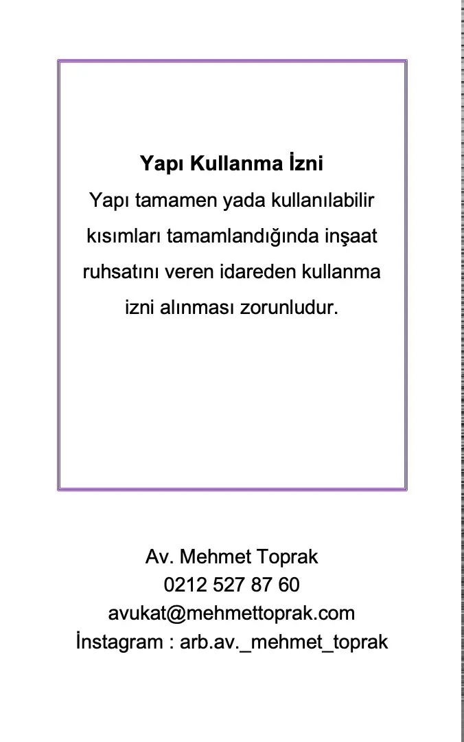 Av. Mehmet Toprak profil fotoğrafı - Bakırköy, İstanbul