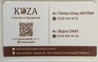 Koza Avukatlık Ve Danışmanlık hukuk bürosu fotoğrafı 10 - Kartal, İstanbul