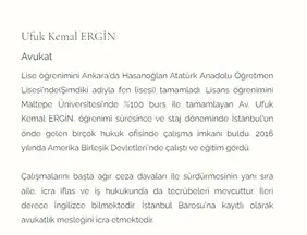 Av. Ufuk Kemal Ergin profil fotoğrafı 5 - Maltepe, İstanbul