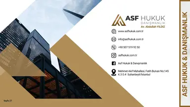 Asf Hukuk & Danışmanlık hukuk bürosu fotoğrafı 4 - Fatih, İstanbul