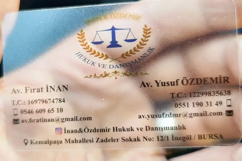 İnan&Özdemir Hukuk ve Danışmanlık hukuk bürosu fotoğrafı - İnegöl, Bursa