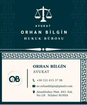 Orhan Bilgin Hukuk Bürosu hukuk bürosu fotoğrafı 4 - Bursa