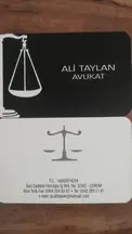 Ali Taylan Hukuk Bürosu hukuk bürosu fotoğrafı 2 - Çorum, Çorum