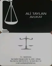 Ali Taylan Hukuk Bürosu hukuk bürosu fotoğrafı 3 - Çorum, Çorum