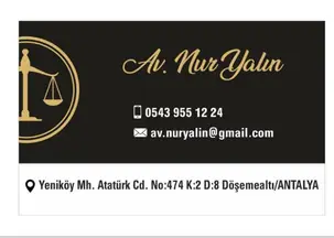 Yalin Ateş Avukatlik & Arabuluculuk Bürosu hukuk bürosu fotoğrafı 2 - Döşemealtı, Antalya