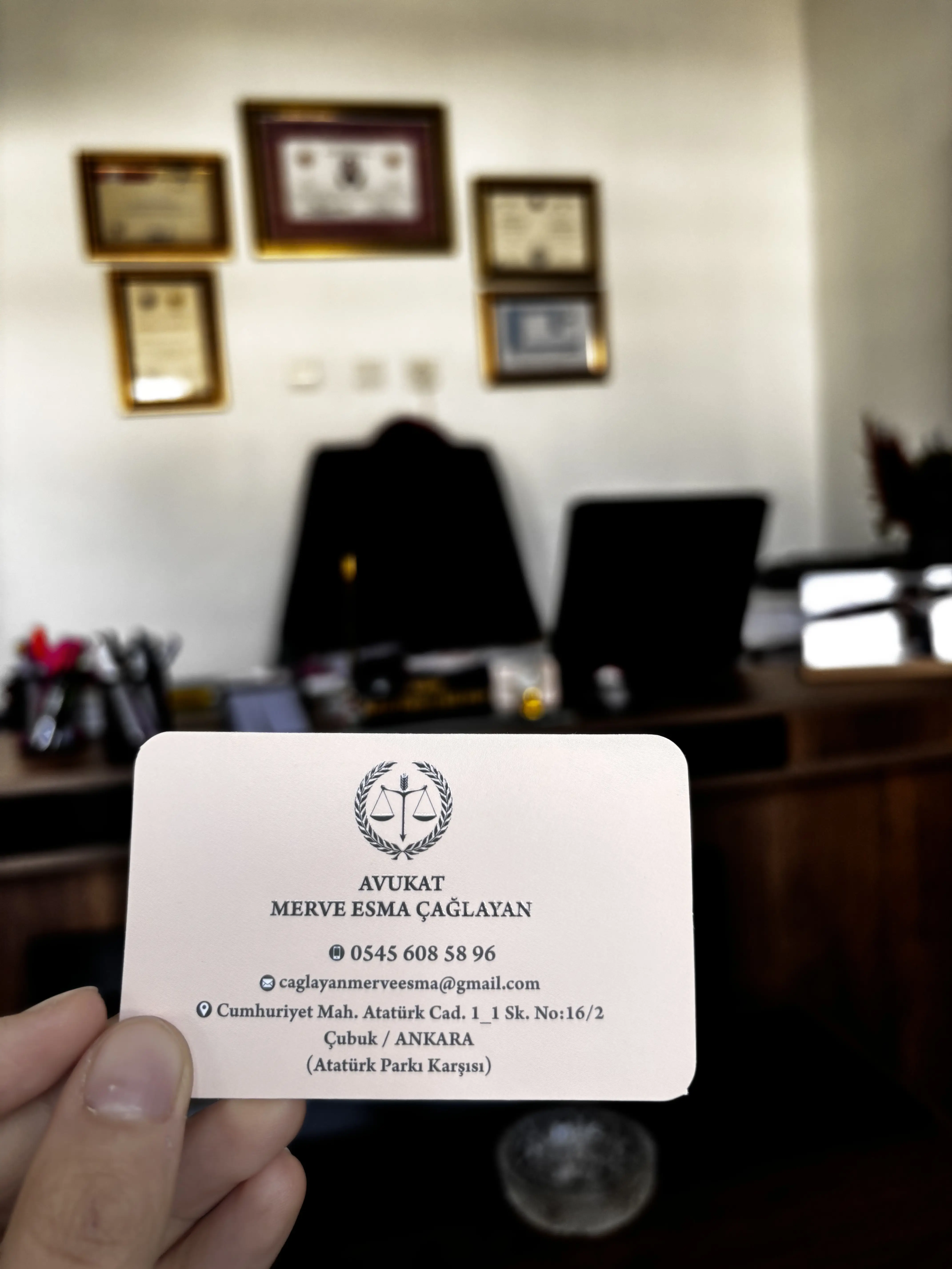 Merve Esma Çağlayan / Hukuk Danişmanlık hukuk bürosu fotoğrafı - Çubuk, Ankara