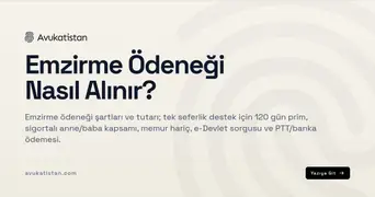 Emzirme Ödeneği Nasıl Alınır?