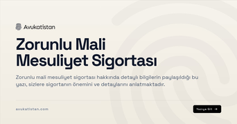 Zorunlu Mali Mesuliyet Sigortası