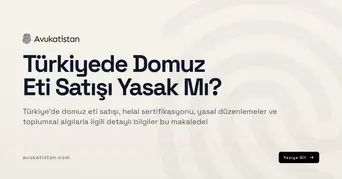 Türkiyede Domuz Eti Satışı Yasak Mı?