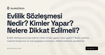 Evlilik Sözleşmesi Nedir? Kimler Yapar? Nelere Dikkat Edilmeli?