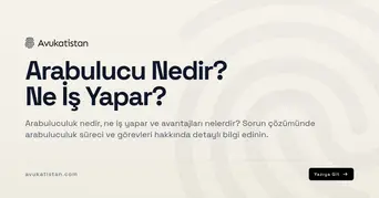 Arabulucu Nedir? Ne İş Yapar?