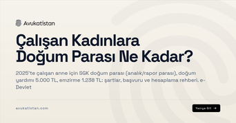 Çalışan Kadınlara Doğum Parası Ne Kadar?