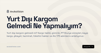 Yurt Dışı Kargom Gelmedi Ne Yapmalıyım?