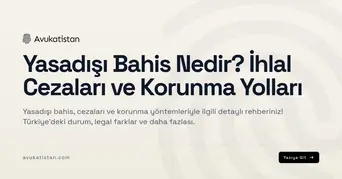 Yasadışı Bahis Nedir? İhlal Cezaları ve Korunma Yolları